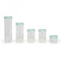 Set de 5 bocaux de conservation - LIVOO - MEN399 - 450 ml - Verre borosciliate - Couvercle en silicone et verre