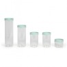 Set de 5 bocaux de conservation - LIVOO - MEN399 - 450 ml - Verre boro