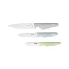 Bloc de 3 couteaux - LIVOO - MEC137 - 7,5 / 10 / 12,5 cm - Lame céram
