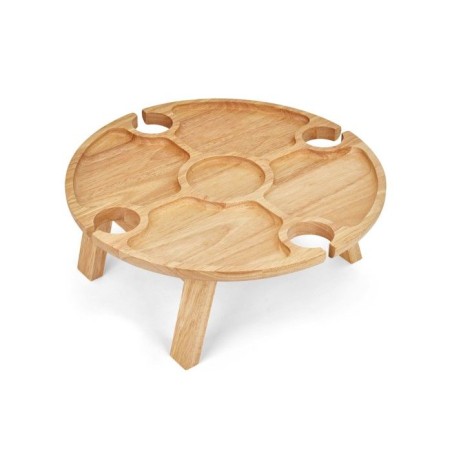 Plateau apéritif - LIVOO - MES150 - Bois d'hévéa - Plateau séparat