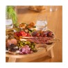 Plateau apéritif - LIVOO - MES150 - Bois d'hévéa - Plateau séparat