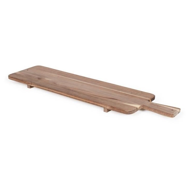 Maxi planche apéritive - LIVOO - MES151 - Bois acacia FSC - 75 x 19,5 cm - Pieds en bois Maxi planche apéritive - LIVOO - MES151 - Bois acacia FSC - 75 x 19,5 cm - Pieds en bois