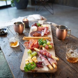 Maxi planche apéritive - LIVOO - MES151 - Bois acacia FSC - 75 x 19,5