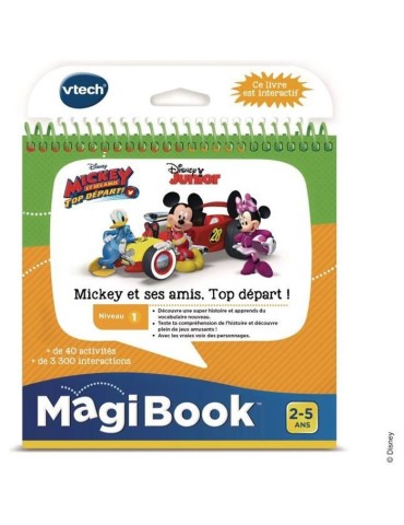 Livre Interactif Magibook - Mickey et ses Amis - VTECH - Niveau 1 - 32 pages illustrées