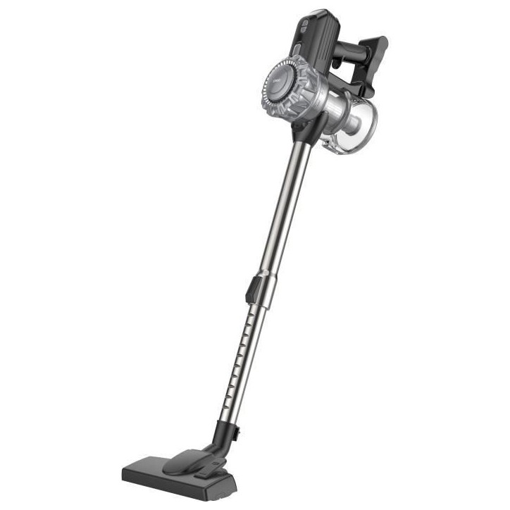 Aspirateur Balai sans fil - LIVOO DOH141 - 150 W - 10 KPa - 76 dB - Cyclonique - 2 vitesses - 0,55 L - Gris Aspirateur Balai sans fil - LIVOO DOH141 - 150 W - 10 KPa - 76 dB - Cyclonique - 2 vitesses - 0,55 L - Gris