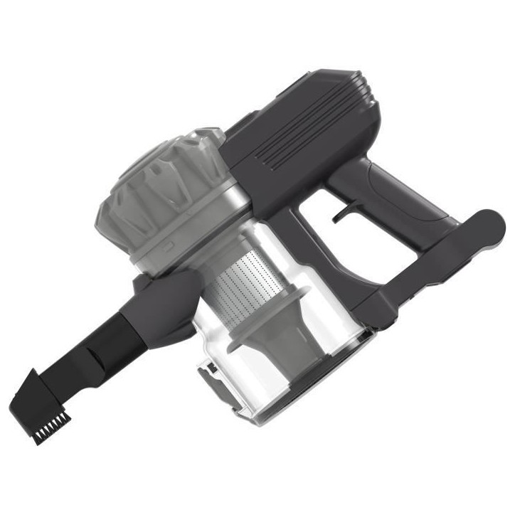 Aspirateur Balai sans fil - LIVOO DOH141 - 150 W - 10 KPa - 76 dB - Cyclonique - 2 vitesses - 0,55 L - Gris Aspirateur Balai sans fil - LIVOO DOH141 - 150 W - 10 KPa - 76 dB - Cyclonique - 2 vitesses - 0,55 L - Gris