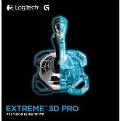 Joystick - Filaire - Logitech G - Extreme 3D Pro S - Compatible PC - N