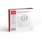 Pese-personne mécanique rétro - LIVOO - DOM490 - Sans pile - Max 136 kg - Métal antidérapant - Blanc