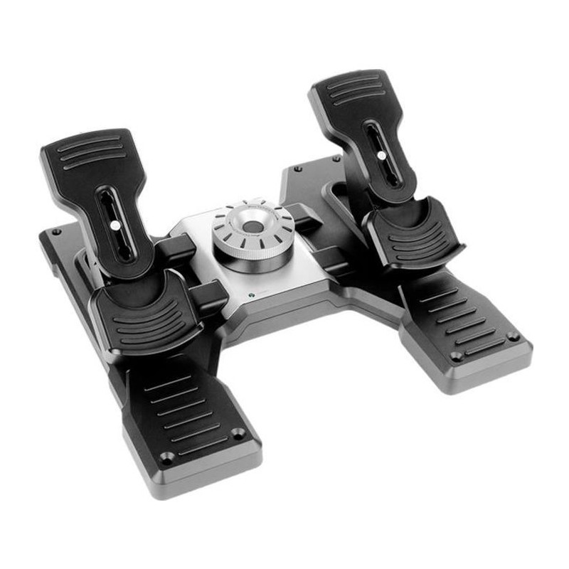 Pédalier - Filaire - Saitek by Logitech G - Pro Flight Rudder Pedals Pédalier - Filaire - Saitek by Logitech G - Pro Flight Rudder Pedals