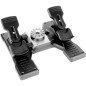 Pédalier - Filaire - Saitek by Logitech G - Pro Flight Rudder Pedals - Compatible PC - Noir
