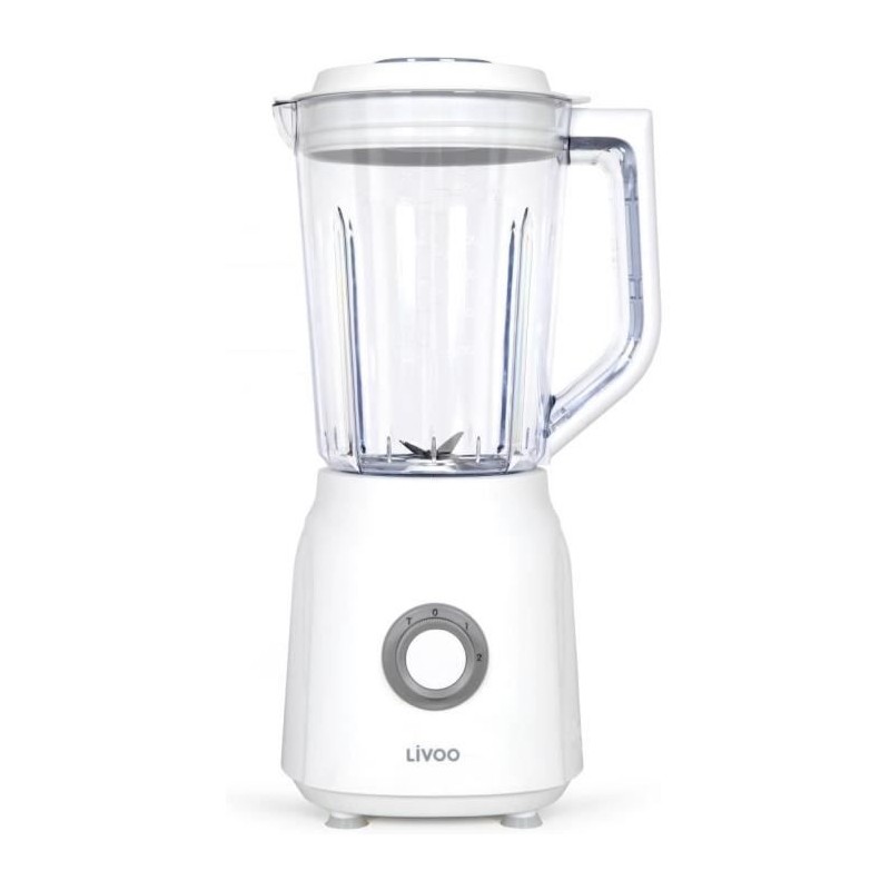 Blender - LIVOO - 1,5 L - 600 W - 22 000 tours/min - 2 vitesses - Turb Blender - LIVOO - 1,5 L - 600 W - 22 000 tours/min - 2 vitesses - Turb