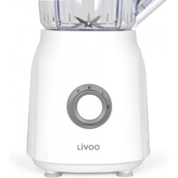 Blender - LIVOO - 1,5 L - 600 W - 22 000 tours/min - 2 vitesses - Turb