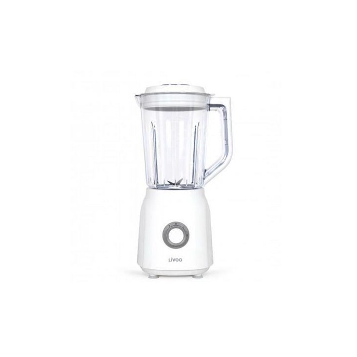 Blender - LIVOO - 1,5 L - 600 W - 22 000 tours/min - 2 vitesses - Turbo blanc Blender - LIVOO - 1,5 L - 600 W - 22 000 tours/min - 2 vitesses - Turbo blanc