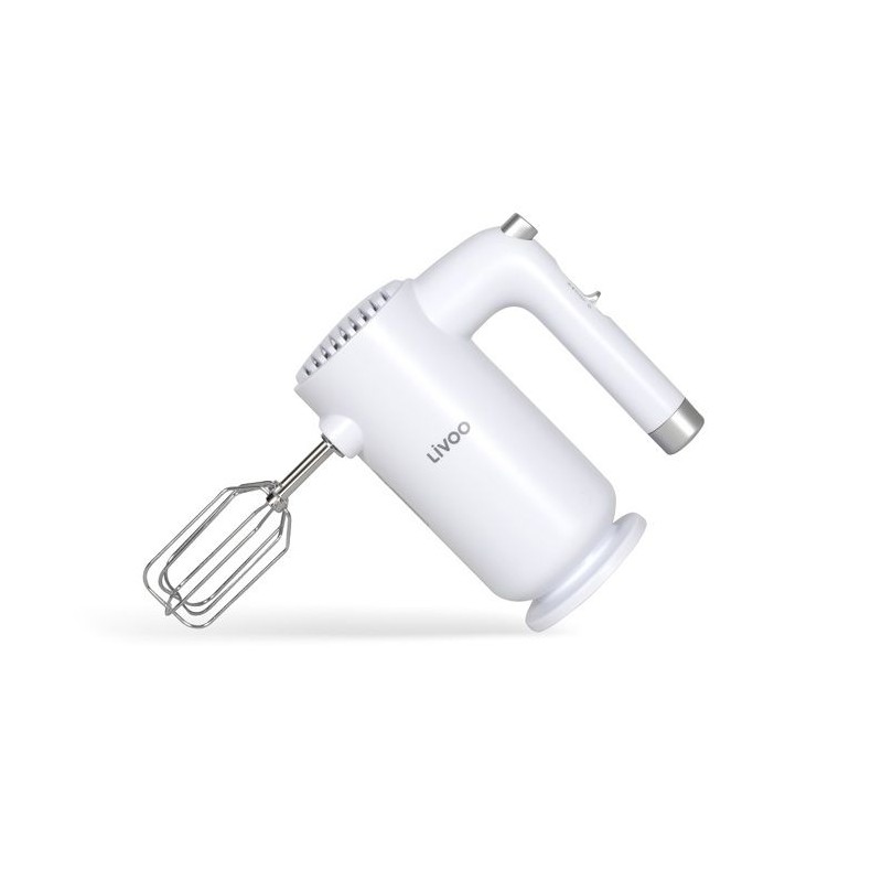 Batteur électrique - LIVOO - 250 W - 5 vitesses - Fonction turbo - Bl Batteur électrique - LIVOO - 250 W - 5 vitesses - Fonction turbo - Bl