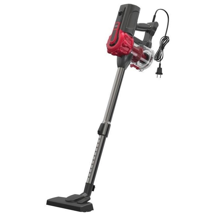 Aspirateur Balai Filaire - LIVOO DOH142 - 600 W - 12 kPa - 82 dB - Cyclonique - 0,55 L - Rouge Aspirateur Balai Filaire - LIVOO DOH142 - 600 W - 12 kPa - 82 dB - Cyclonique - 0,55 L - Rouge