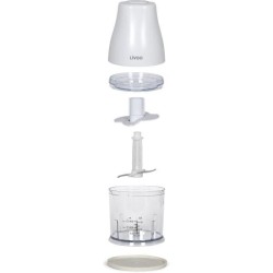 Hachoir - LIVOO - 300 ml - 400 W - 1 vitesse et fonction turbo - 2 lam