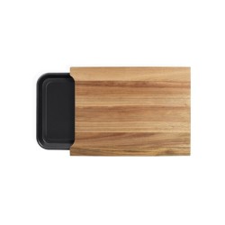 Planche a découper - LIVOO - MES155 - Bois acacia FSC - 36,5 x 27,5 c