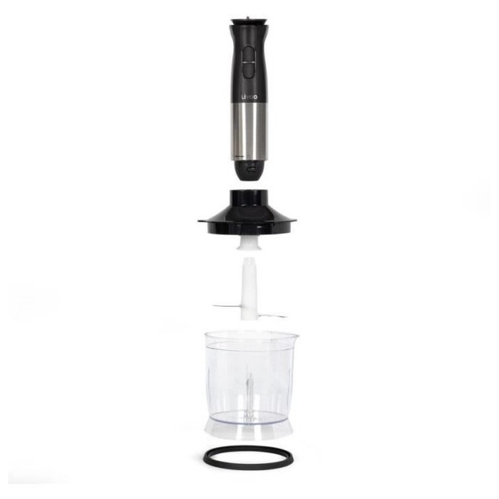 Set mixeur plongeant - LIVOO - DOP246 - 800 W - 12 vitesses - Noir Set mixeur plongeant - LIVOO - DOP246 - 800 W - 12 vitesses - Noir