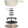 Service a fondue tradition - LIVOO - MEN426C - 2,6L - 6 personnes - Fo