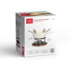Service a fondue tradition - LIVOO - MEN426C - 2,6L - 6 personnes - Fo