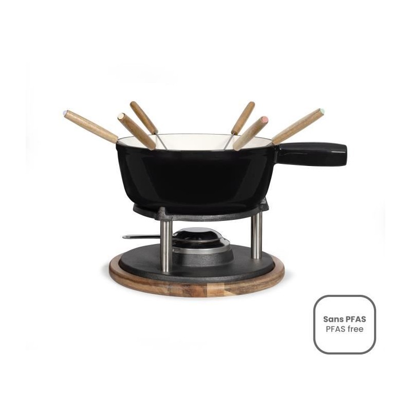Service a fondue tradition - LIVOO - MEN426N - 2,6L - 6 personnes - Fo Service a fondue tradition - LIVOO - MEN426N - 2,6L - 6 personnes - Fo