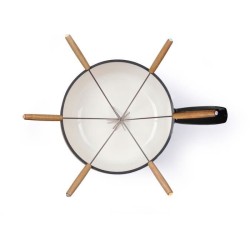 Service a fondue tradition - LIVOO - MEN426N - 2,6L - 6 personnes - Fo