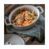 Cocotte ovale - LIVOO - MEP129G - 4,5 L - Fonte émaillée - Couvercle