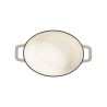 Cocotte ovale - LIVOO - MEP129G - 4,5 L - Fonte émaillée - Couvercle