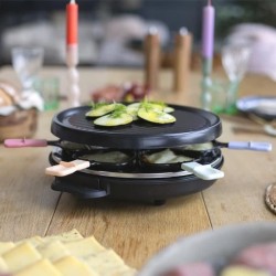 Appareil a raclette 6 personnes - LIVOO - DOC207P - 800W - 6 personnes