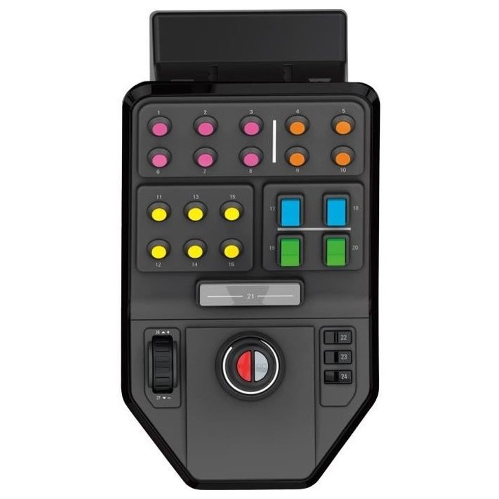 Contrôleur - Filaire - Saitek By Logitech G- Farm Sim Vehicle Side Panel - Compatible PC - Noir