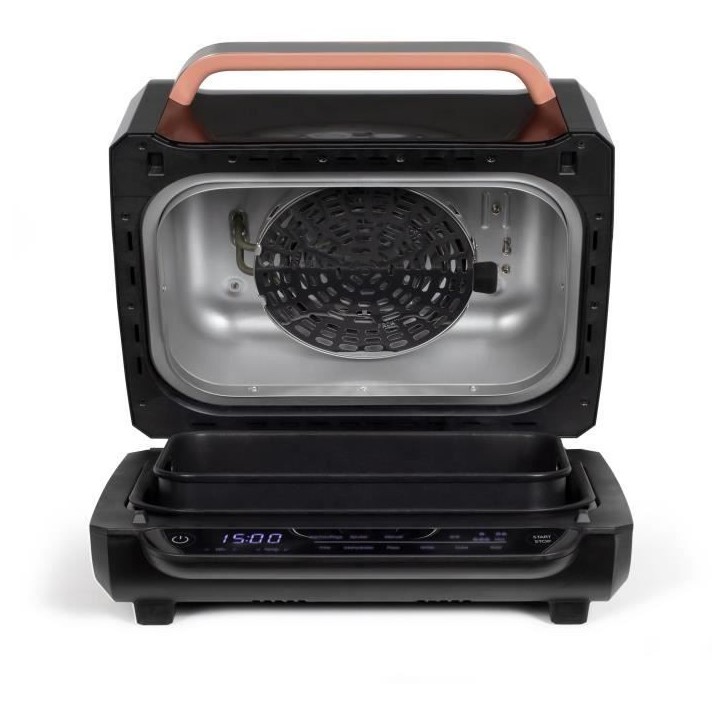Friteuse sans huile et grill - LIVOO - Livoo x Marmiton - DOC305 - 6 L - 1500-1700 W - 2 en 1 - 8 programmes - 4 réglages de ch Friteuse sans huile et grill - LIVOO - Livoo x Marmiton - DOC305 - 6 L - 1500-1700 W - 2 en 1 - 8 programmes - 4 réglages de ch