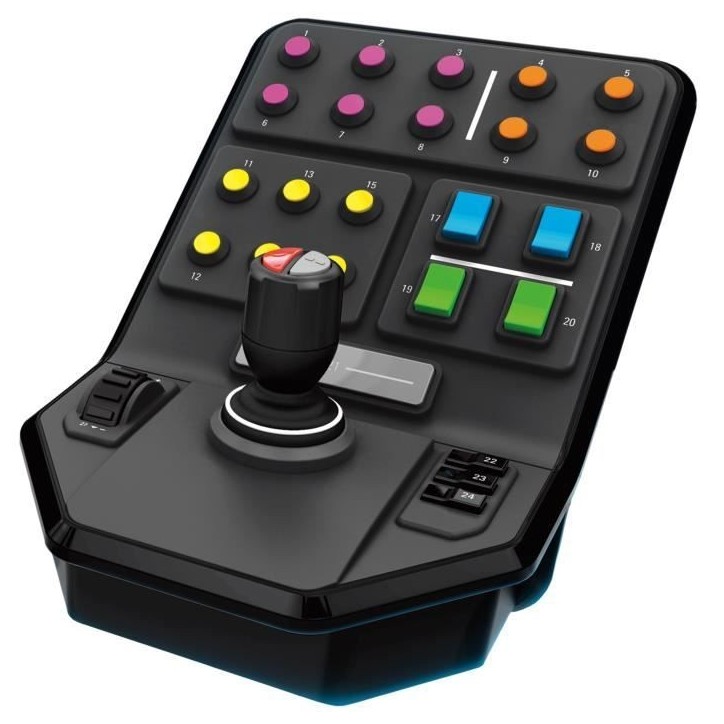Contrôleur - Filaire - Saitek By Logitech G- Farm Sim Vehicle Side Panel - Compatible PC - Noir