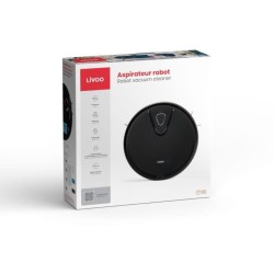 Aspirateur Robot - LIVOO DOH135N - 800 Pa - 70 min - 67 dB - 500 mL -