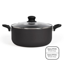 Faitout 28 cm - Livoo - MEP151N - Noir