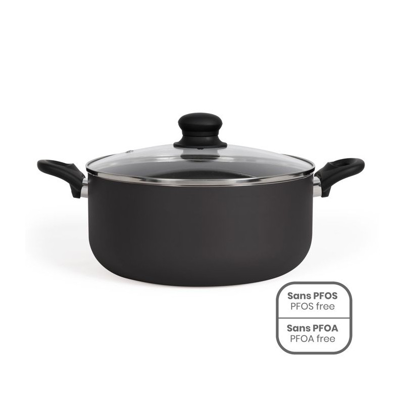 Faitout 28 cm - Livoo - MEP151N - Noir Faitout 28 cm - Livoo - MEP151N - Noir