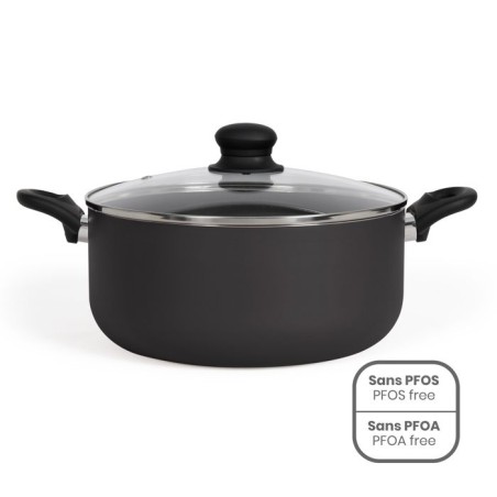 Faitout 28 cm - Livoo - MEP151N - Noir
