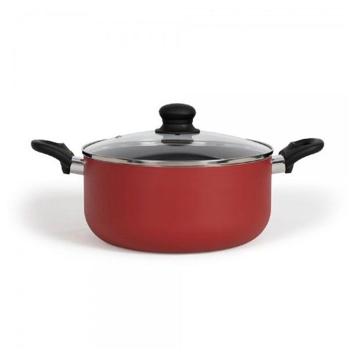 Faitout 28 cm - Livoo - MEP151R - Rouge Faitout 28 cm - Livoo - MEP151R - Rouge