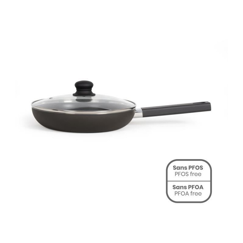 Faitout - LIVOO - MEP150R - 24 cm - Antiadhésif sans PFOA ni PFOS - P Faitout - LIVOO - MEP150R - 24 cm - Antiadhésif sans PFOA ni PFOS - P