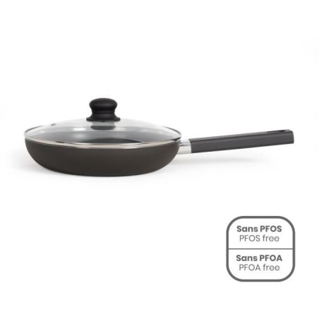 Faitout - LIVOO - MEP150R - 24 cm - Antiadhésif sans PFOA ni PFOS - P