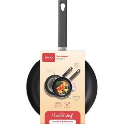 Faitout - LIVOO - MEP150R - 24 cm - Antiadhésif sans PFOA ni PFOS - P