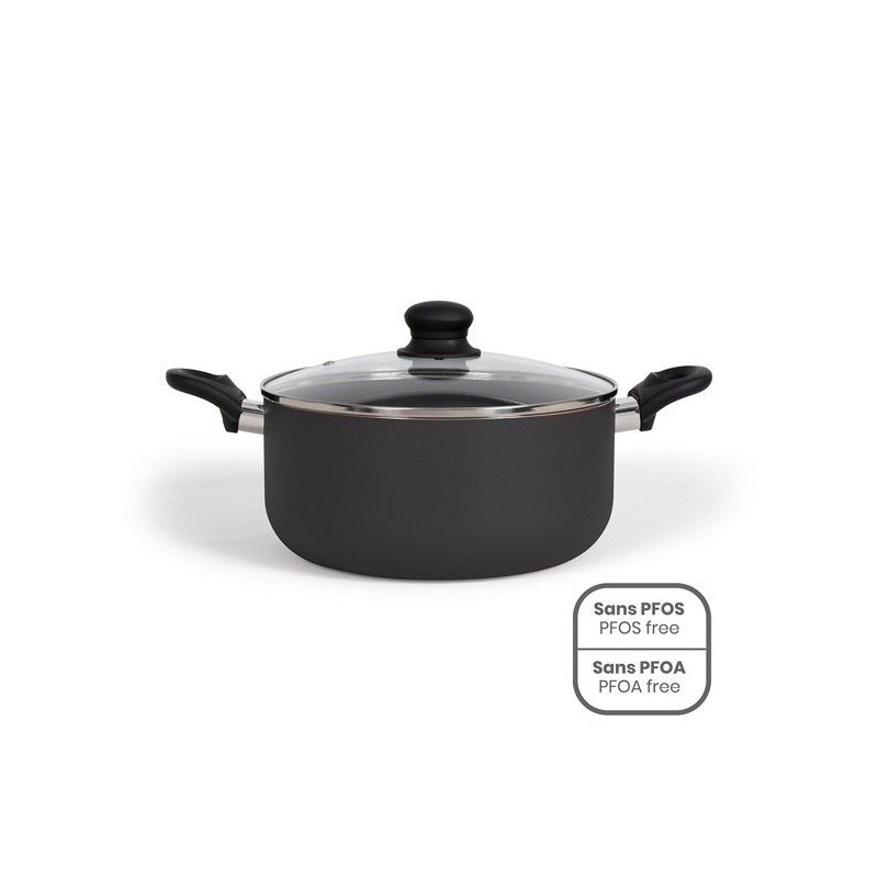 Faitout - LIVOO - MEP150R - 24 cm - Antiadhésif sans PFOA ni PFOS - P Faitout - LIVOO - MEP150R - 24 cm - Antiadhésif sans PFOA ni PFOS - P