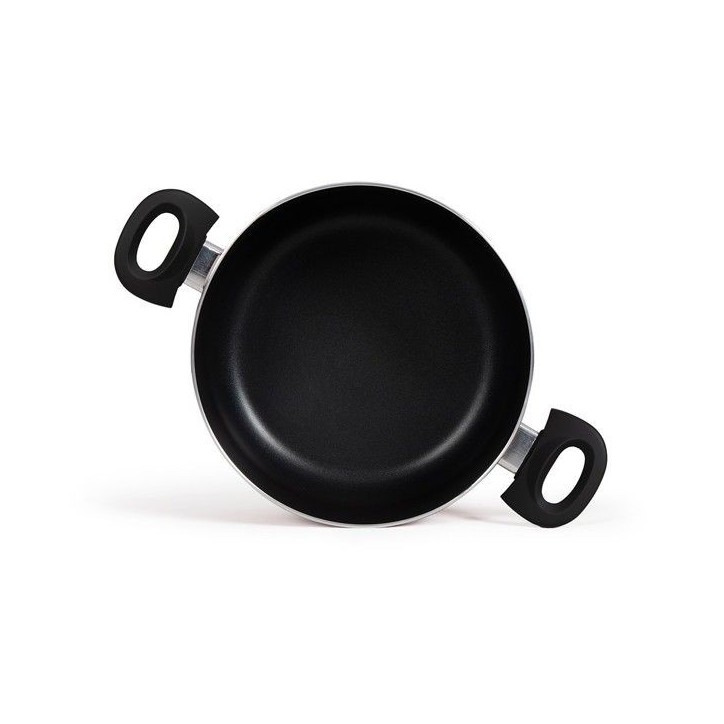 Faitout - LIVOO - MEP150R - 24 cm - Antiadhésif sans PFOA ni PFOS - Poignées silicone - Tous feux dont induction Faitout - LIVOO - MEP150R - 24 cm - Antiadhésif sans PFOA ni PFOS - Poignées silicone - Tous feux dont induction