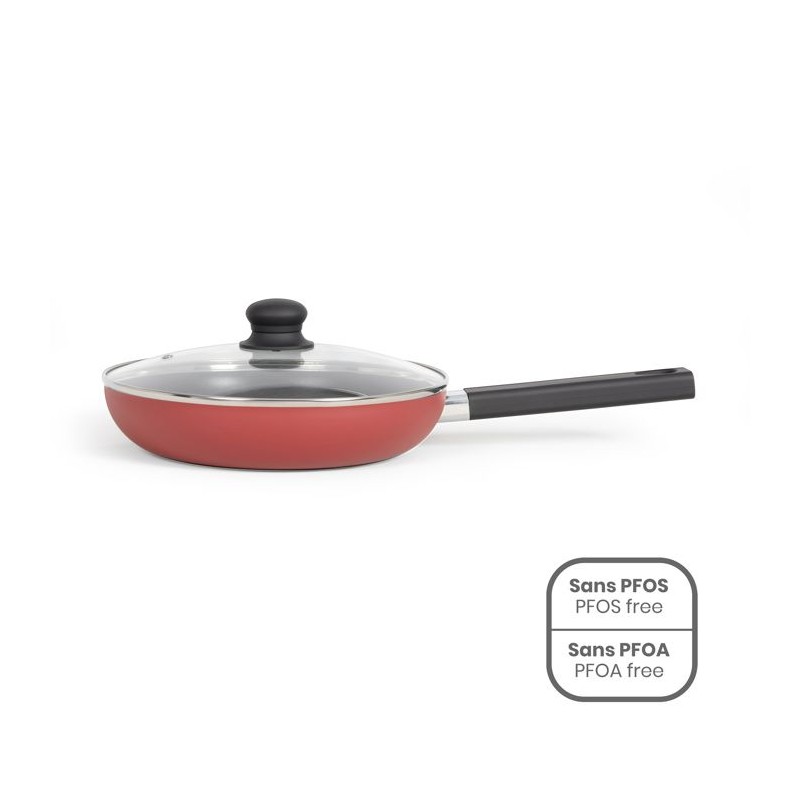 Sauteuse - LIVOO - MEP153N - 26 cm - Antiadhésif sans PFOA ni PFOS -