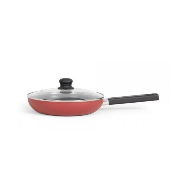 Sauteuse - LIVOO - MEP153N - 26 cm - Antiadhésif sans PFOA ni PFOS - Poignée silicone - Tous feux dont induction - rouge Sauteuse - LIVOO - MEP153N - 26 cm - Antiadhésif sans PFOA ni PFOS - Poignée silicone - Tous feux dont induction - rouge