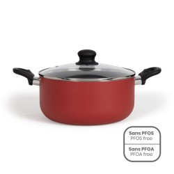Faitout - LIVOO - MEP150R - 24 cm - Antiadhésif sans PFOA ni PFOS - P