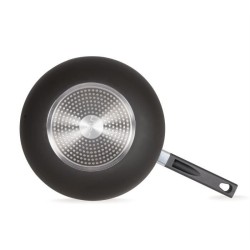 Wok - LIVOO - MEP156N - 32 cm - Antiadhésif sans PFOA ni PFOS - Manch