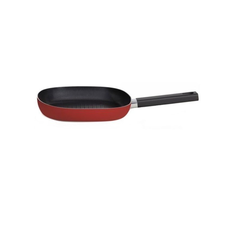 Grillette - Livoo - MEP152 - Aluminium - Antiadhésif - 24 cm Grillette - Livoo - MEP152 - Aluminium - Antiadhésif - 24 cm
