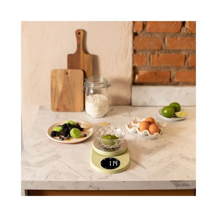 Balance de cuisine électronique - LIVOO - DOM493M - Max. 5 kg - 4 unités de mesure - Touches sensitives - Ecran LCD rétroécl Balance de cuisine électronique - LIVOO - DOM493M - Max. 5 kg - 4 unités de mesure - Touches sensitives - Ecran LCD rétroécl