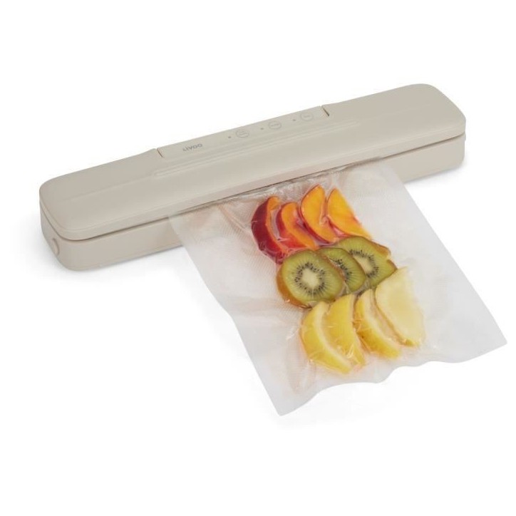 Machine de mise sous vide - LIVOO - DOM503C - 80W - 2 fonctions - Rouleau de film de 28 cm x 3 m inclus - Lame de découpe Machine de mise sous vide - LIVOO - DOM503C - 80W - 2 fonctions - Rouleau de film de 28 cm x 3 m inclus - Lame de découpe