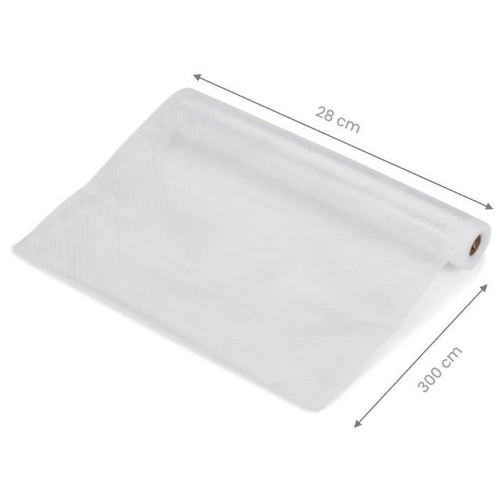 Machine de mise sous vide - LIVOO - DOM503C - 80W - 2 fonctions - Rouleau de film de 28 cm x 3 m inclus - Lame de découpe Machine de mise sous vide - LIVOO - DOM503C - 80W - 2 fonctions - Rouleau de film de 28 cm x 3 m inclus - Lame de découpe
